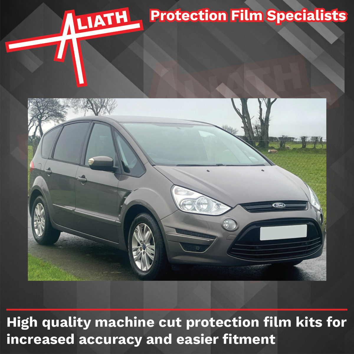 Ford S-Max (2006-2014), Rear QTR Panel & Door Arch CLEAR Paint Protection