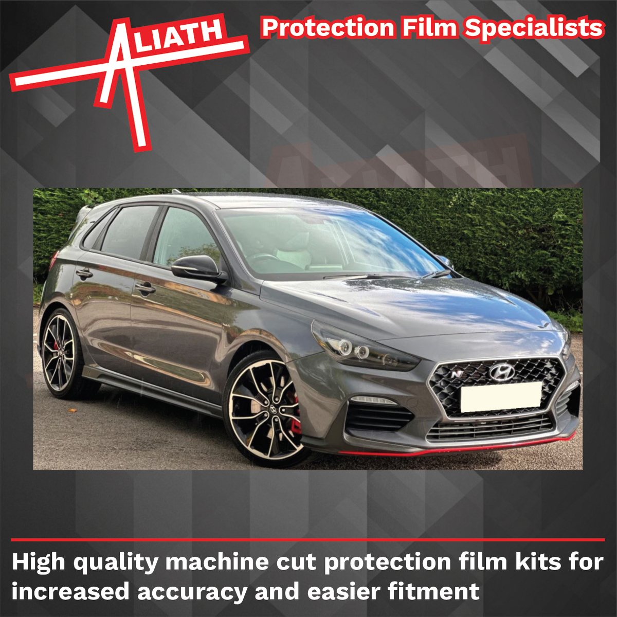 Hyundai i30 2017-Present, Front Wings CLEAR Paint Protection