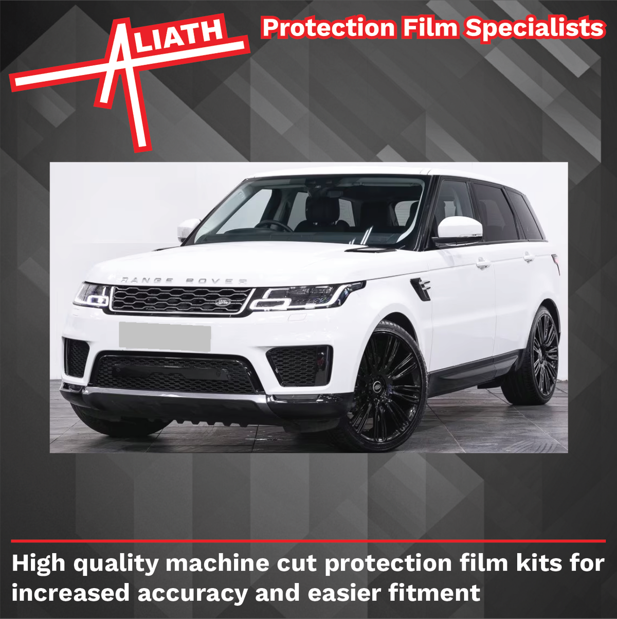 Range Rover Sport 2018-2021, Front Bumper CLEAR Paint Protection