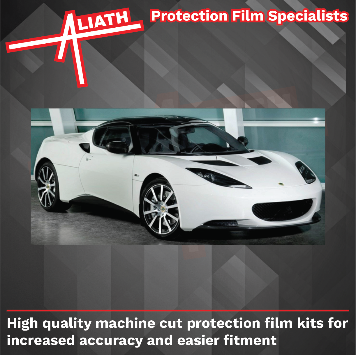 Lotus Evora 2009-2022, Rear Bumper Side Arch Section CLEAR Paint Protection
