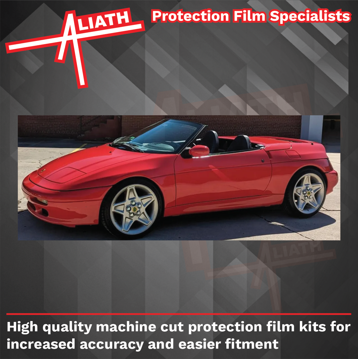 Lotus Elan (Type M100) 1989-1995, Front & Rear Arches CLEAR Paint Protection