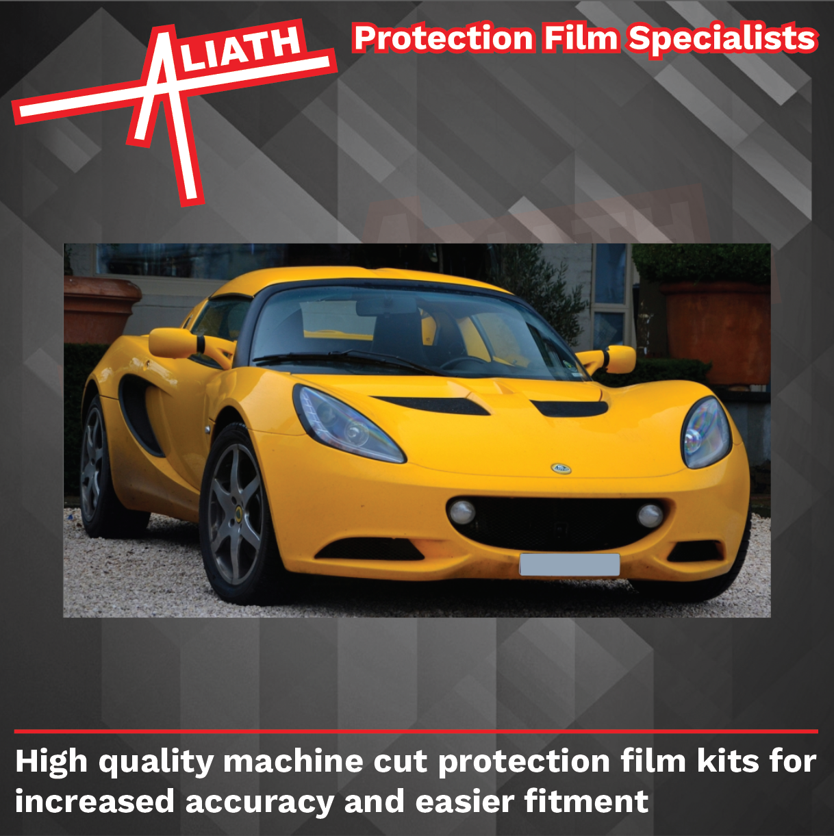 Lotus Elise (Type S3) 2011-Present, Front Bonnet Nose CLEAR Paint Protection
