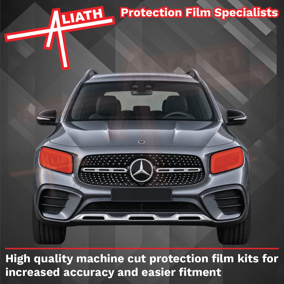 Mercedes-Benz GLB (X247) 2020-2026, headlights CLEAR Paint Protection