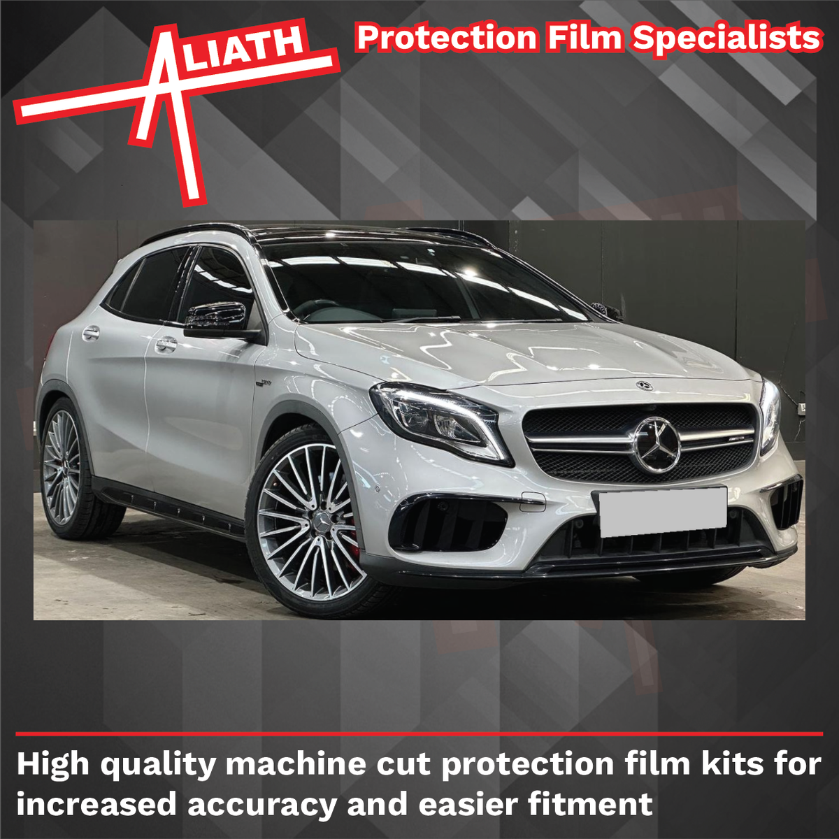 Mercedes-Benz GLA 2013-2019 (X156), Headlights CLEAR Stone Protection
