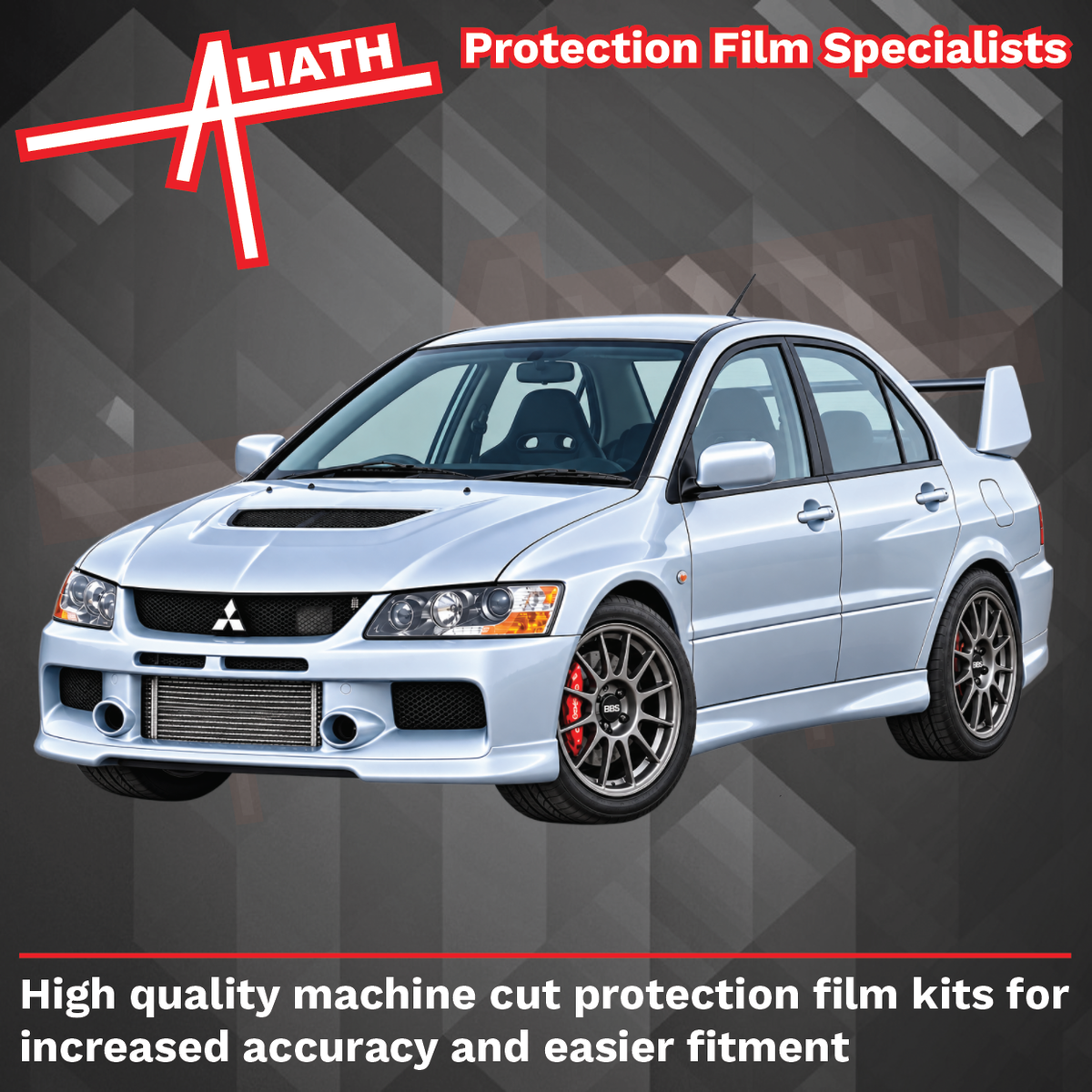 Mitsubishi Evolution 9 2005-2007, Rear Arches CLEAR Paint Protection