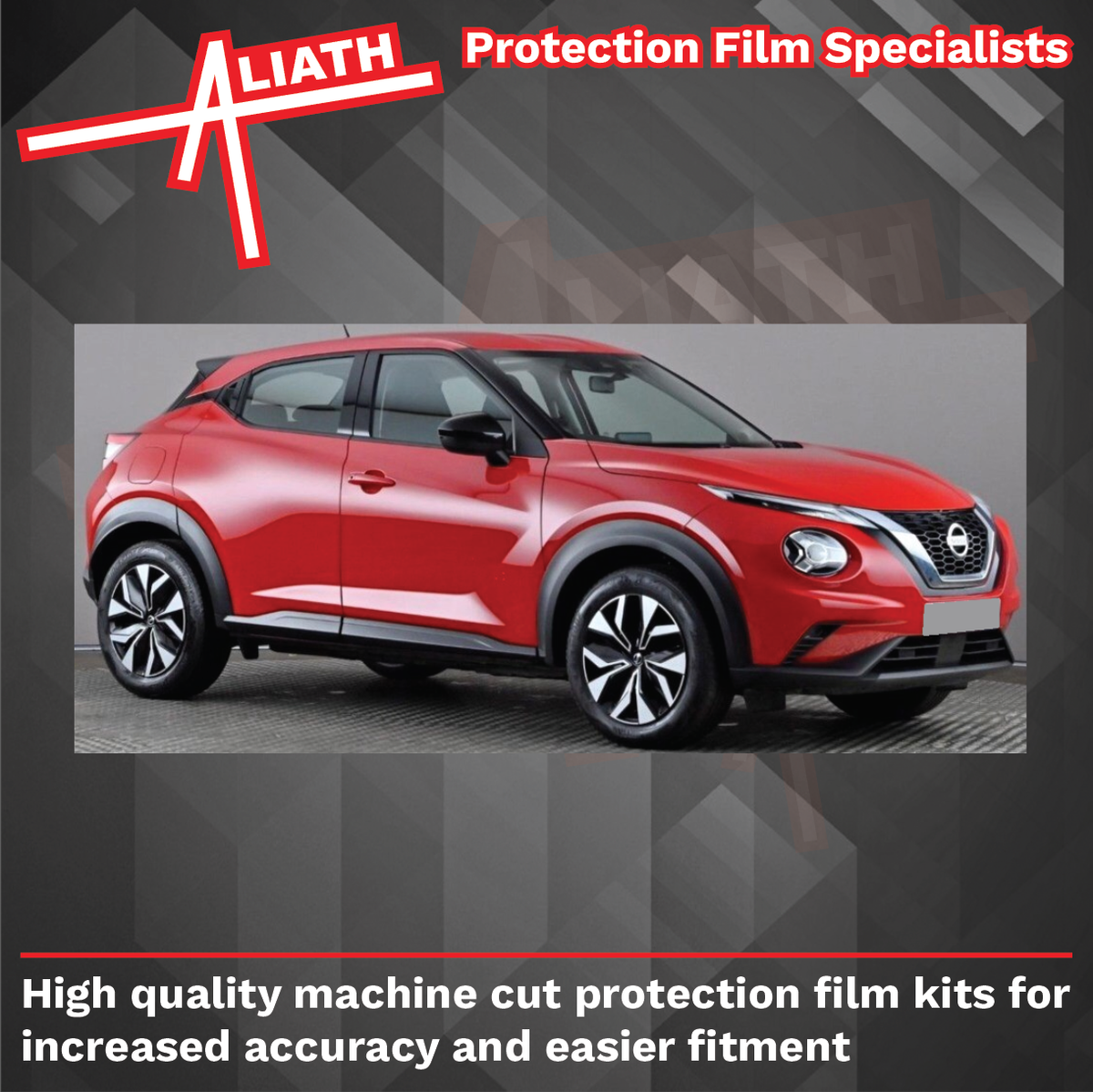 Nissan Juke 2019-Present, Rear Door Arch CARBON Paint Protection