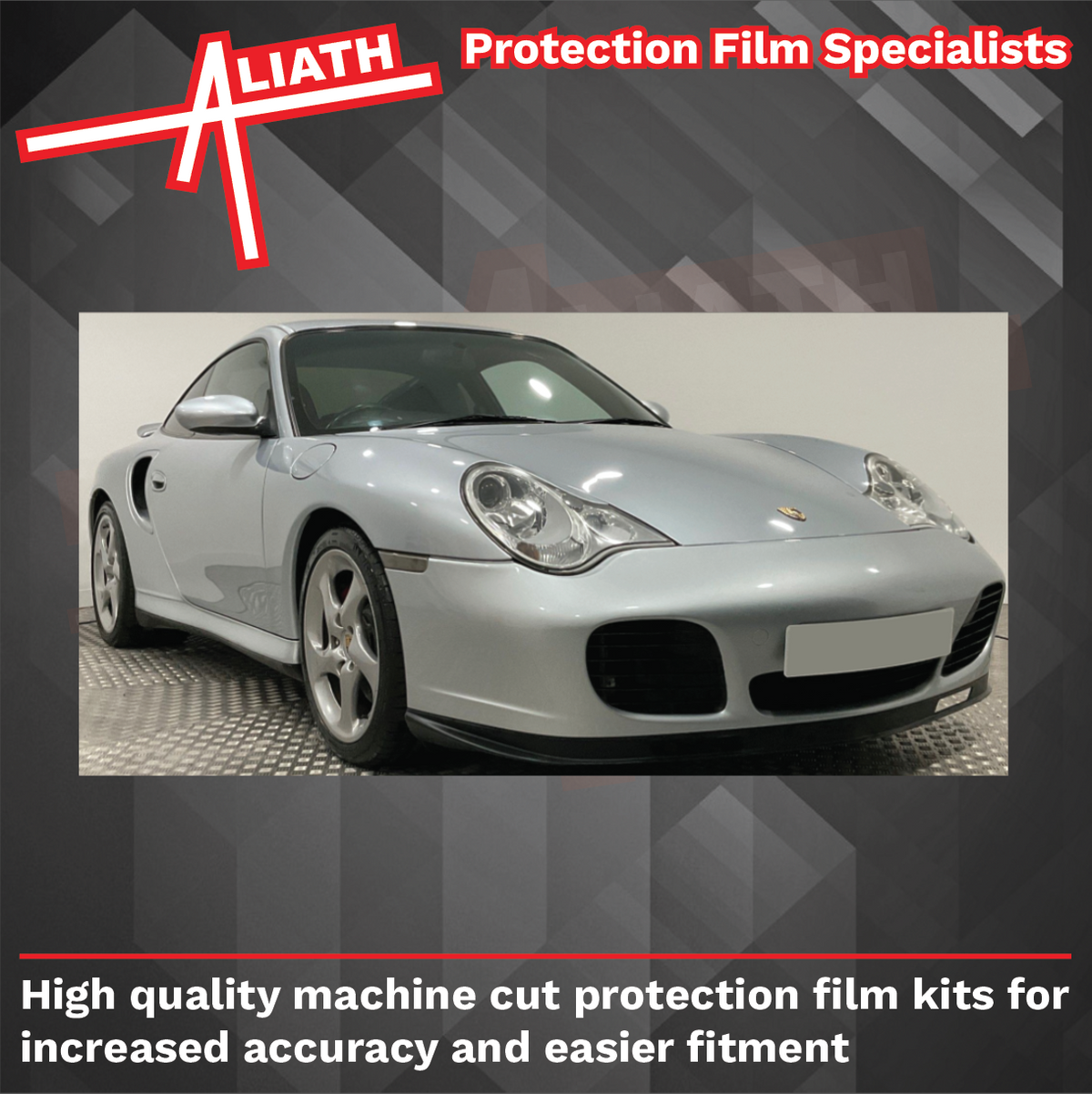 Porsche 911 Turbo (996) 2002-2005 Rear QTR / Wing CLEAR Paint Protection