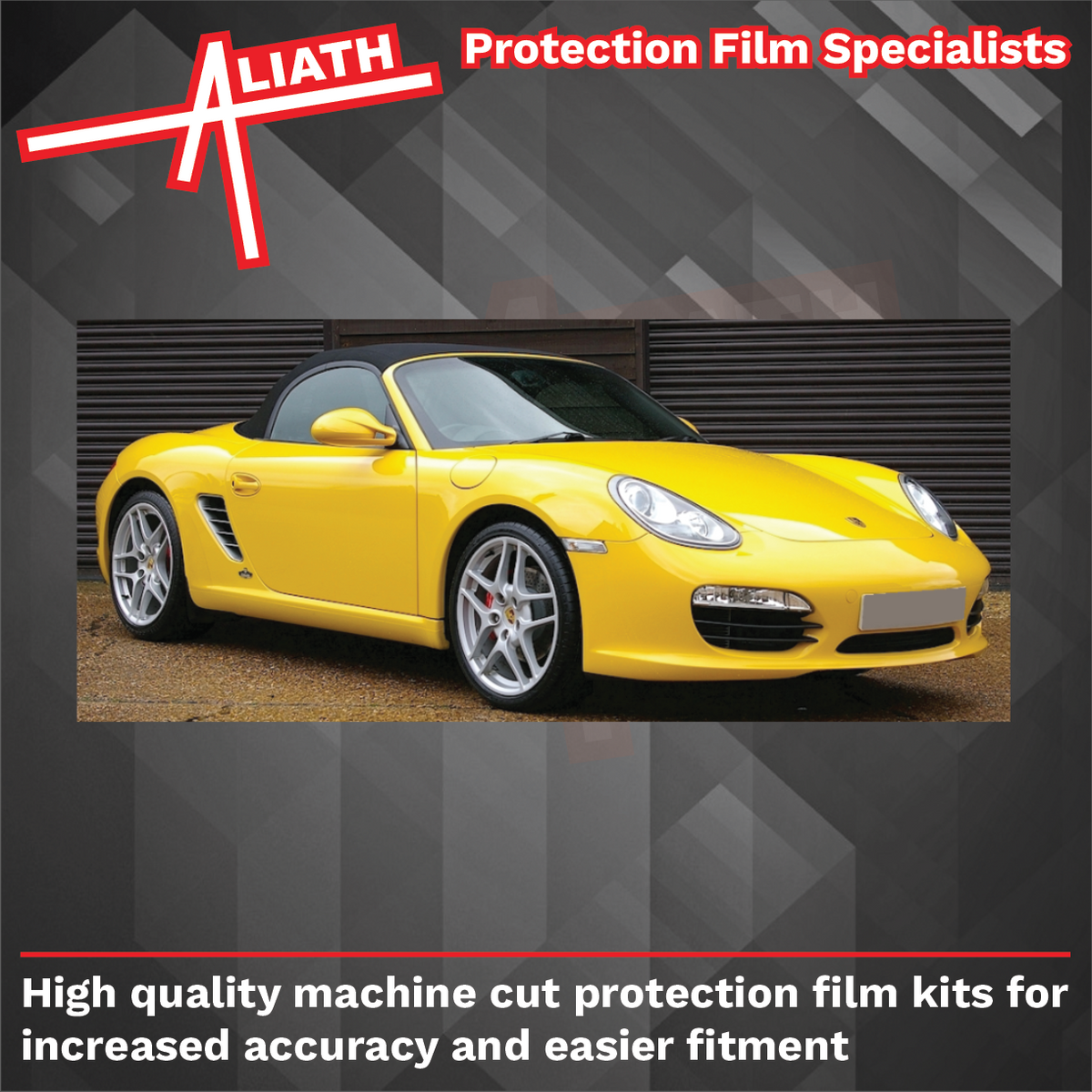 Porsche Boxster / Cayman (987 Gen.1) 2004-2008 Door Mirrors CLEAR Paint Protection