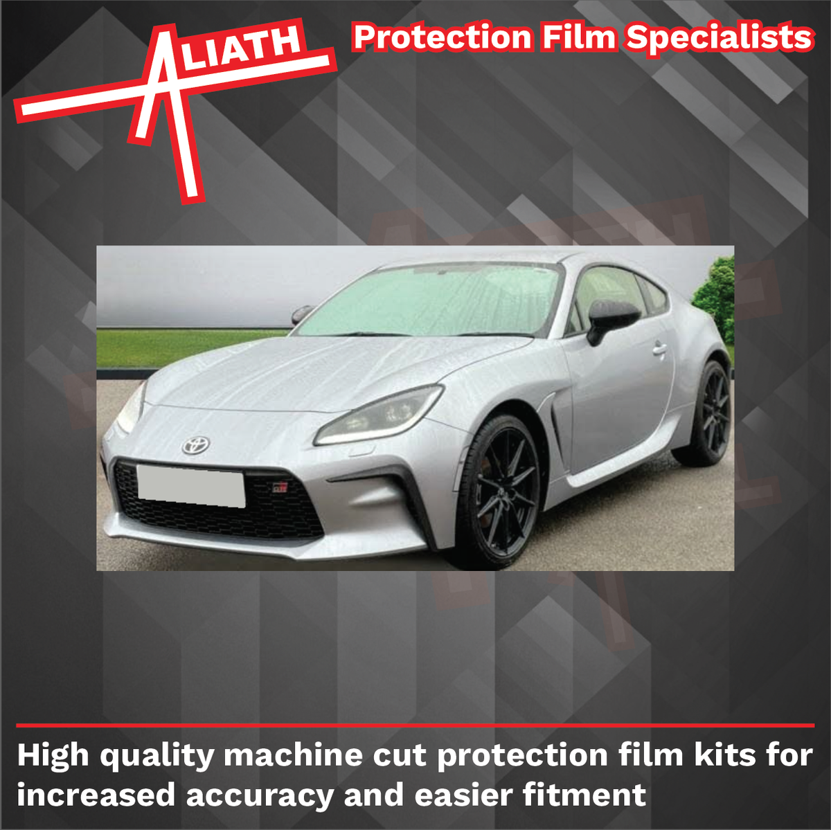 Toyota GR86 2022-Present, Side Sill Skirt Trims CLEAR Paint Protection