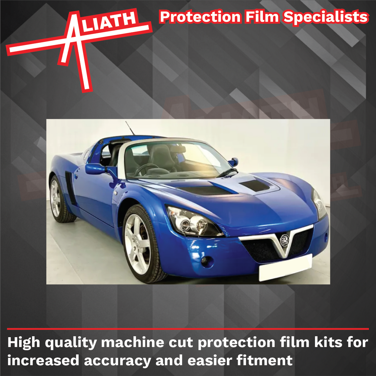 Vauxhall VX220 / Opel Speedster 2000-2005, Headlights & Fog Lights CLEAR Paint Protection