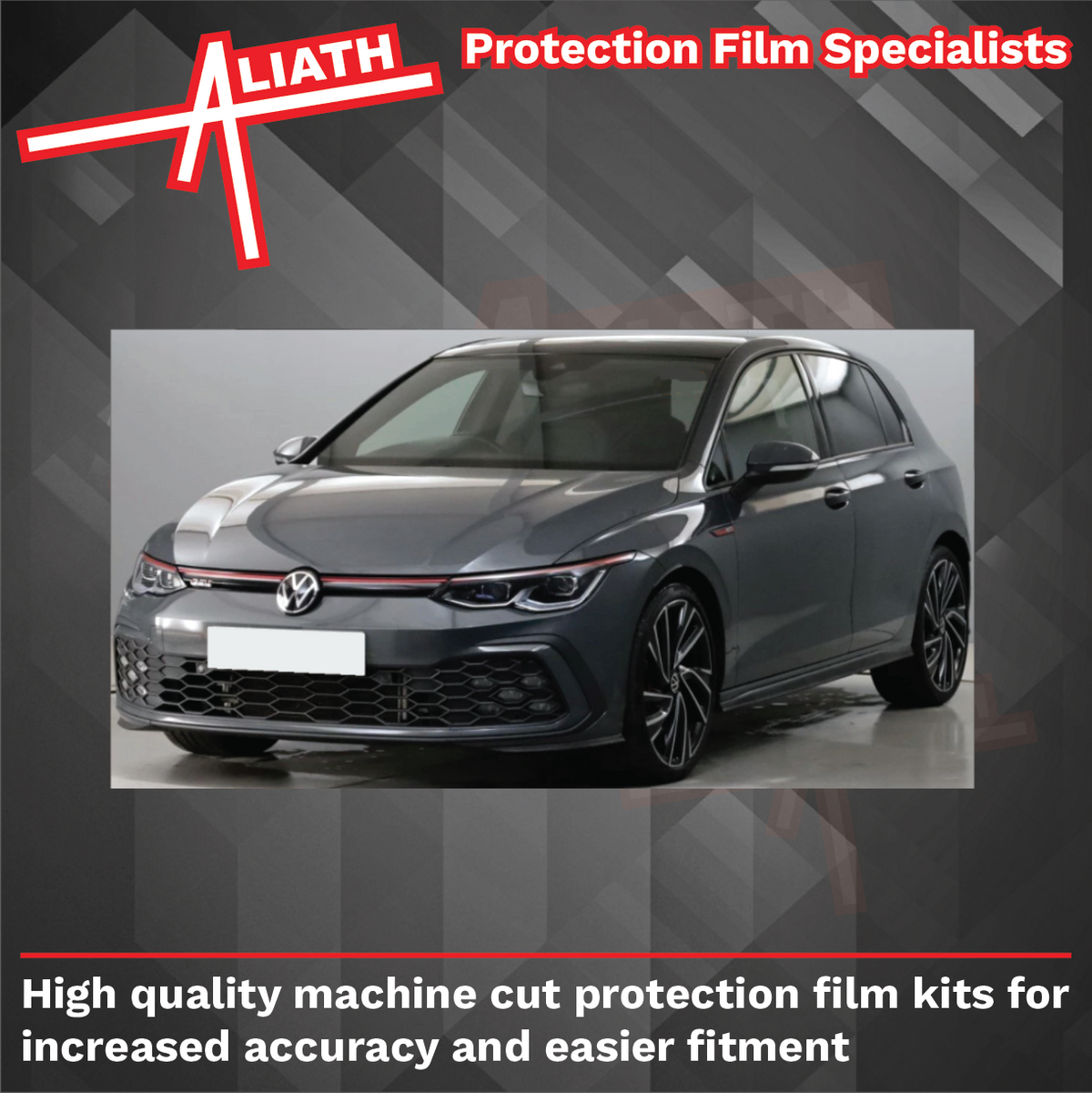 Volkswagen Golf (MK8) 2019-Present, A-Pillars CLEAR Paint Protection