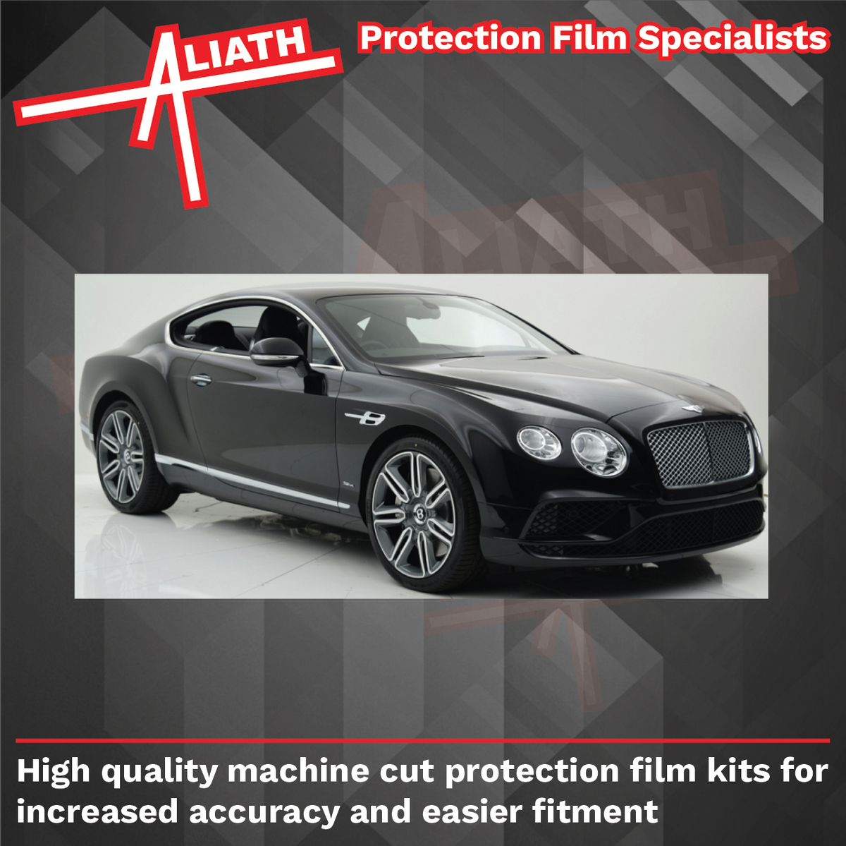 Bentley Continental 2003-2023, Rear Sill Panel OE Style CLEAR Paint Protection
