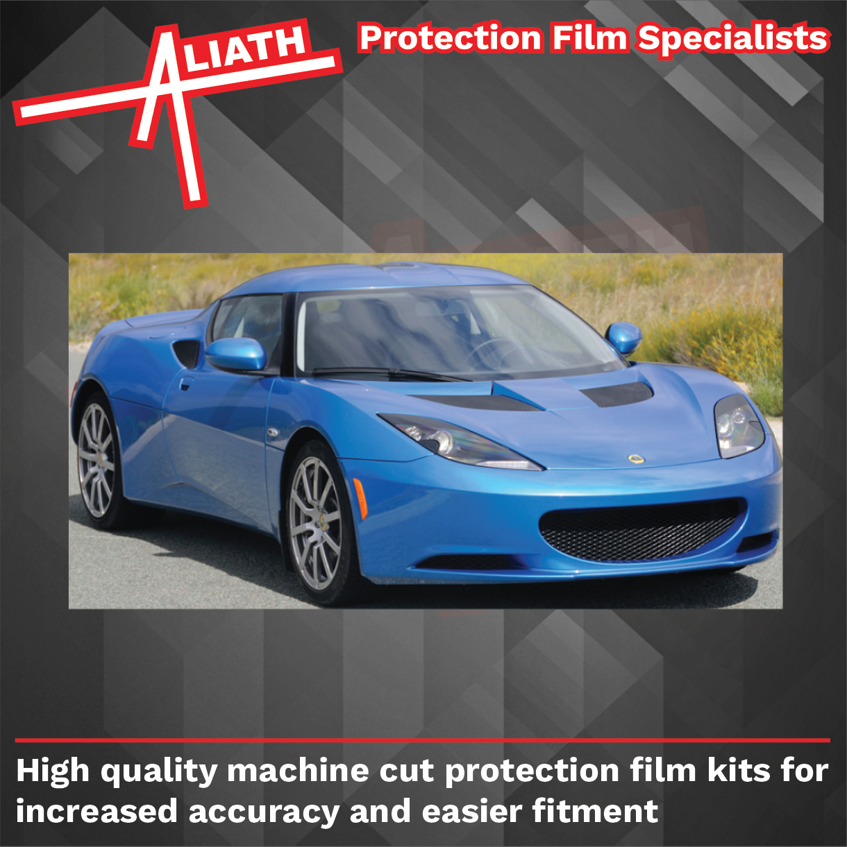 Lotus Evora 2009-2022, Front Bumper CLEAR Paint Protection