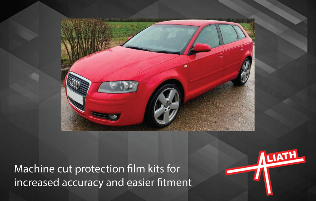 Audi A3 / S3 (Type 8P Pre-Facelift) 2003-2008, Rear Bumper Upper CLEAR Scratch Protection