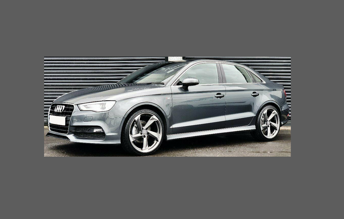 Audi A3 S-Line Saloon (Type 8V) 2012-2016 Front Bumper CLEAR Paint Protection
