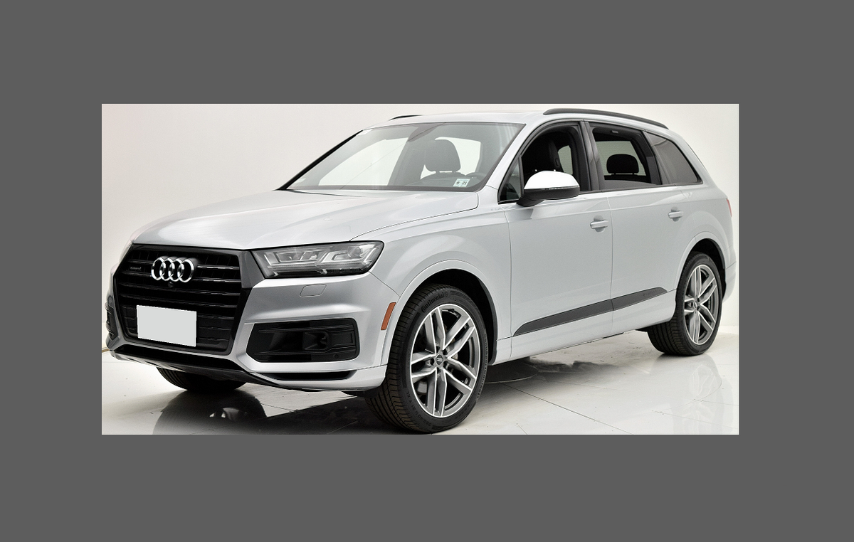 Audi Q7 (Type 4M) 2015-2020, Rear Bumper upper CLEAR Paint Protection