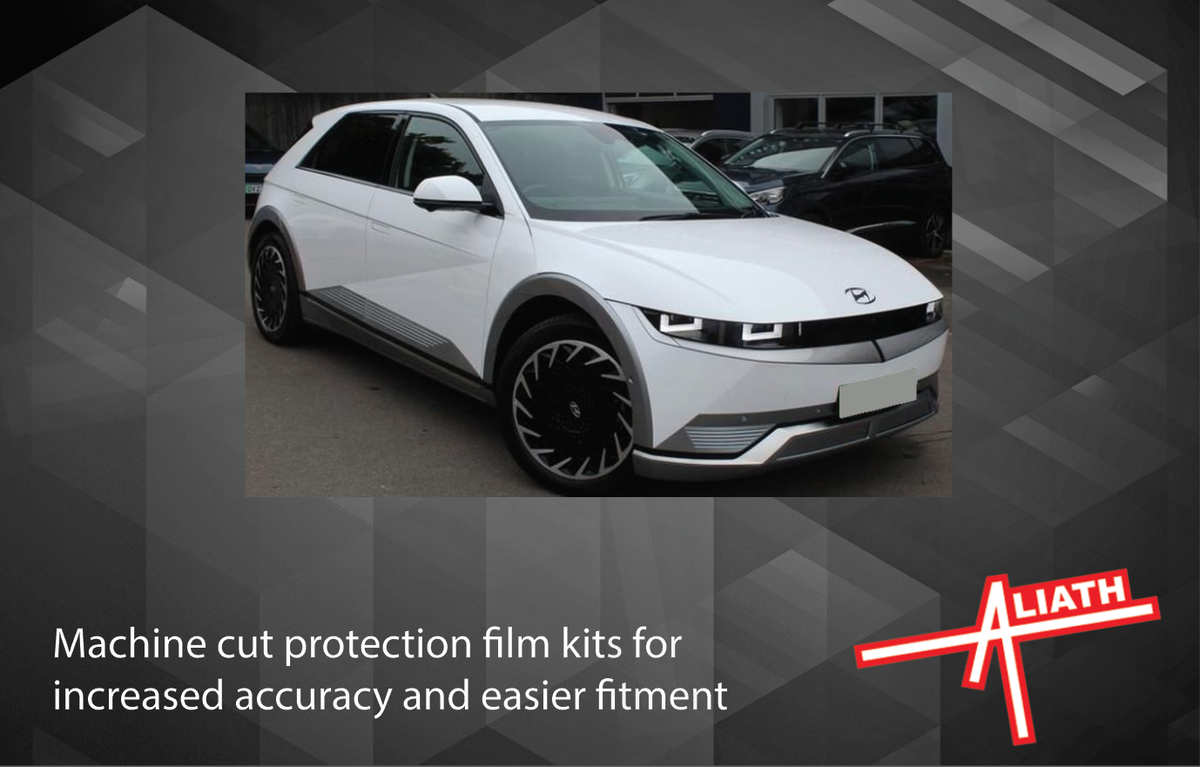 Hyundai ioniq 5 2021-Present, Rear Door Arches CLEAR Paint Protection
