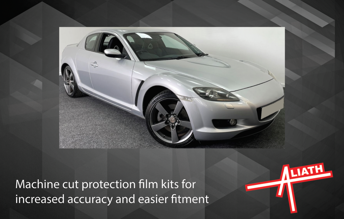 Mazda RX8 2002-2011, Rear QTR Door Shut CLEAR Paint Protection
