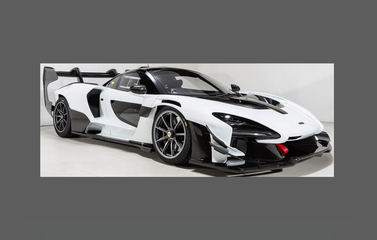 Mclaren Senna 2018-Present, Headlights CLEAR Stone Protection