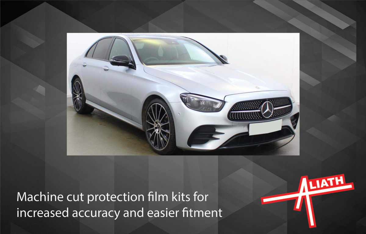 Mercedes-Benz E-Class (Type W213) 2021-, Door handle cups CLEAR Paint Protection