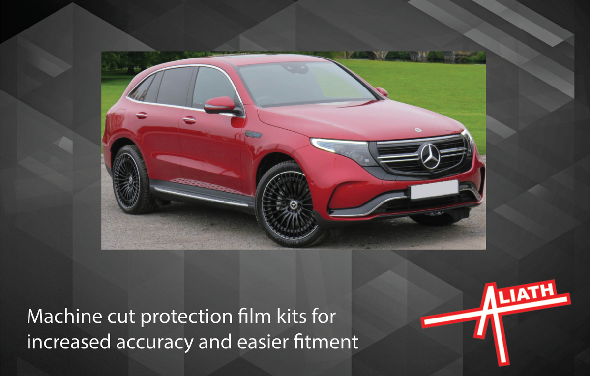 Mercedes Benz EQC (N293) 2019-, Mirror Caps CLEAR paint Protection