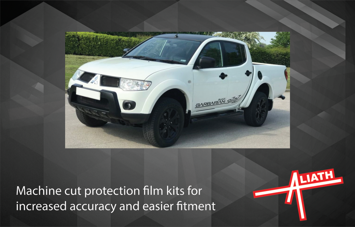 Mitsubishi L200 2006-2015, Rear Panel CLEAR Scratch Protection