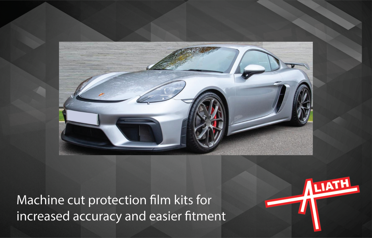 Porsche Boxster / Cayman 718 (2016-) Headlights CLEAR Stone Protection