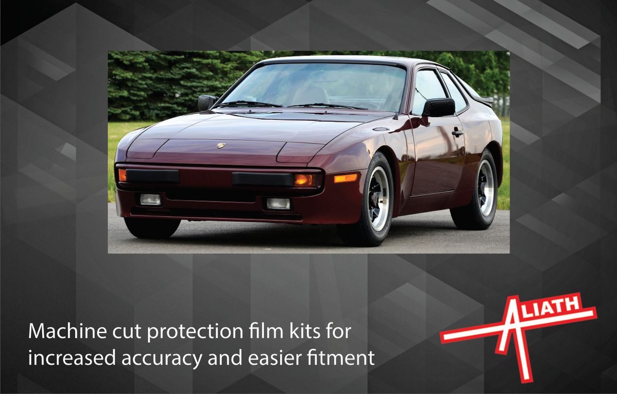 Porsche 944 (1982-1991), Door Mirror Caps CLEAR Paint Protection