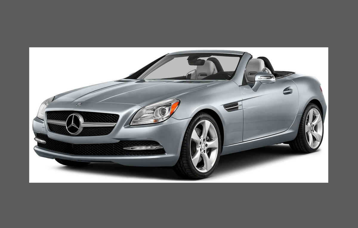 Mercedes-Benz SLK Class (R172) 2012-2015 Rear Bumper Upper CLEAR Paint Protection
