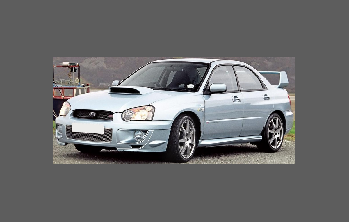 Subaru Impreza WRX 2002-2005, Front Bumper CLEAR Paint Protection