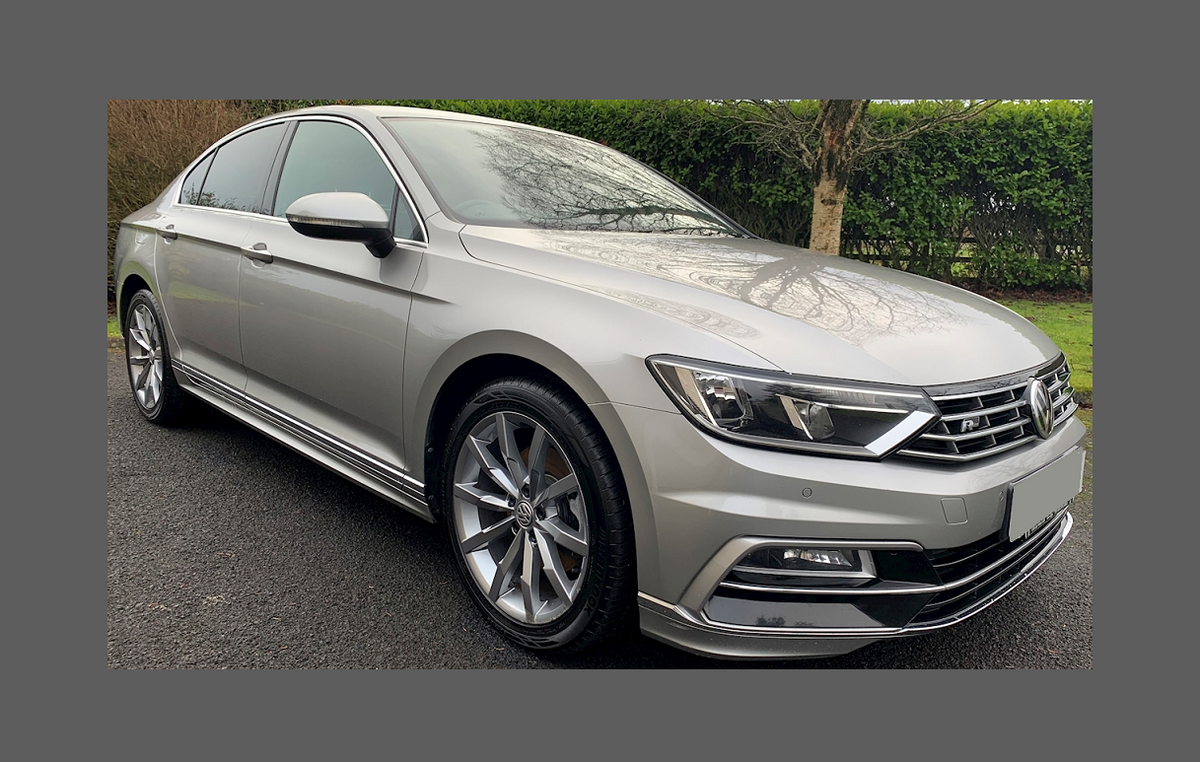Volkswagen Passat R-Line (Type B8) 2015-2020, Headlights & Fogs CLEAR Stone Protection