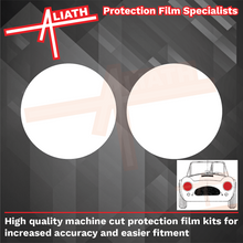 AC Cobra, 7" Headlights CLEAR Stone Protection CLASSIC