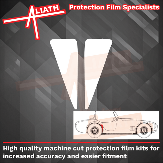 AC Cobra, Rear QTR / Wing Arch CLEAR Paint Protection CLASSIC
