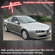 Alfa Romeo 159 Ti 2004-2011, Rear Door, QTR & Sill Arch BLACK Paint Protection
