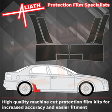 Alfa Romeo 159 Ti 2004-2011, Rear Door, QTR & Sill Arch BLACK Paint Protection