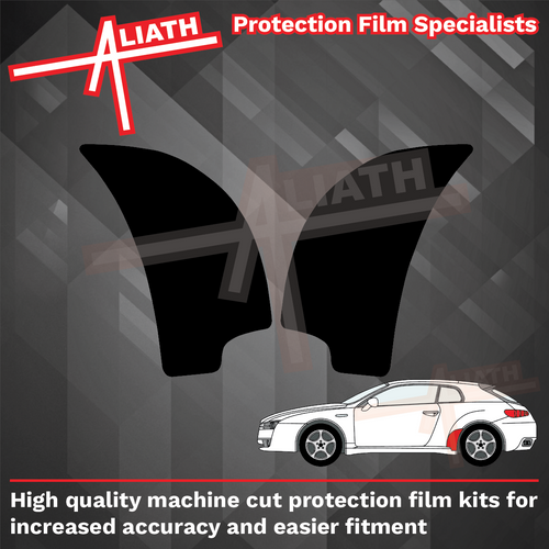 Alfa Romeo Brera 2006-2010, Rear QTR / Wing Arch CARBON FIBRE Paint Protection
