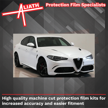 Alfa Romeo Giulia (952) 2016-Present, Rear QTR Arches BLACK Paint Protection