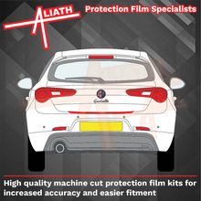 Alfa Romeo Giulietta (940) 2010-2020, Rear Bumper Upper BLACK Paint Protection