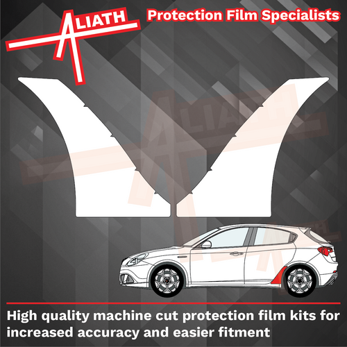 Alfa Romeo Giulietta (940) 2010-2020, Rear QTR / Wing Arches CLEAR Paint Protection