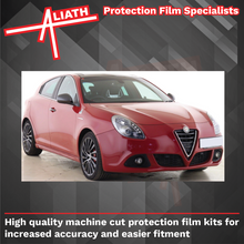 Alfa Romeo Giulietta (940) 2010-2020, Rear QTR / Wing Arches BLACK TEXTURED Paint Protection