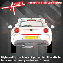 Alfa Romeo Mito 2008-Present, Rear Bumper Upper CLEAR Scratch Protection