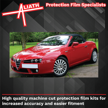 Alfa Romeo Spider 2007-2010, Bonnet Nose CLEAR Paint Protection