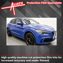 Alfa Romeo Stelvio 2017-Present, A-Pillars CLEAR Paint Protection