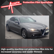 Alfa Romeo Giulia (952) 2016-Present, Rear Bumper Upper CLEAR Scratch Protection