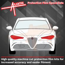 Alfa Romeo Giulia (952) 2016-Present, Headlights CLEAR Stone Protection
