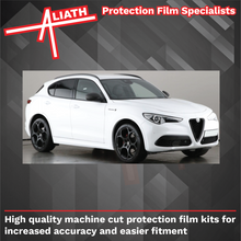 Alfa Romeo Stelvio 2017-Present, Front Bumper CLEAR Paint Protection