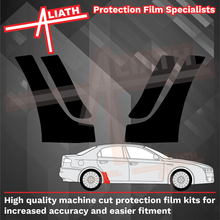 Alfa Romeo 159 2004-2011, Rear Door & QTR Arch OE Style BLACK Paint Protection