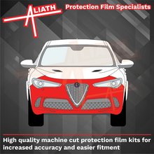 Alfa Romeo Stelvio 2017-Present, Front Bumper CLEAR Paint Protection