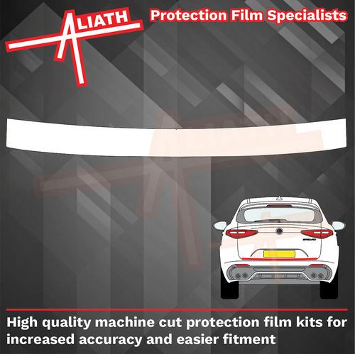 Alfa Romeo Stelvio 2017-Present, Rear Bumper Upper CLEAR Paint Protection