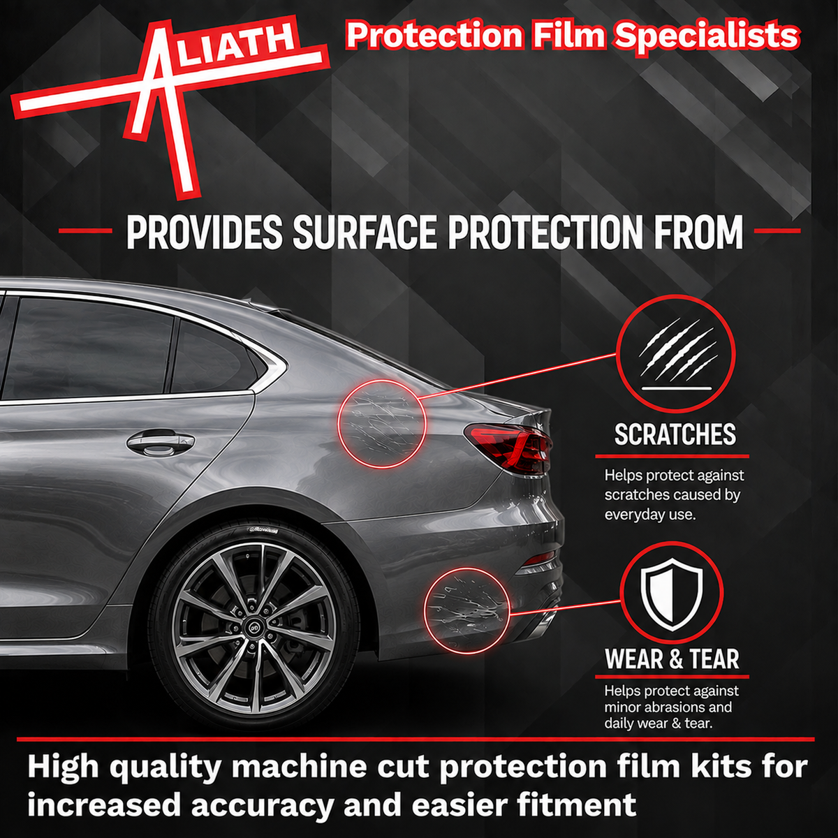 Audi TT MK2 (Type 8J) 2006-2014 Side Skirts & Qtr Arches CLEAR Paint Protection